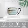 Nisza Seashells Frame Compatible with AirPods Pro Case Cover,Shock-Proof PC Full Protective Cover Compatible for Airpods Pro,Supports Wireless Charging Front LED Visible view 3