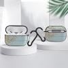 Nisza Seashells Frame Compatible with AirPods Pro Case Cover,Shock-Proof PC Full Protective Cover Compatible for Airpods Pro,Supports Wireless Charging Front LED Visible view 4