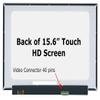 FIXARAMA Screen Replacement for BOE NT156WHM-T03 Grade A+ Glossy HD 40pin Touch 15.6" LED LCD Display with Tools Tape view 2