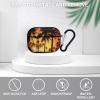 Nisza Lighthouse Around Palms Trees Compatible with AirPods Pro Case Cover,Shock-Proof PC Full Protective Cover Compatible for Airpods Pro,Supports Wireless Charging Front LED Visible view 3