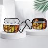 Nisza Lighthouse Around Palms Trees Compatible with AirPods Pro Case Cover,Shock-Proof PC Full Protective Cover Compatible for Airpods Pro,Supports Wireless Charging Front LED Visible view 4