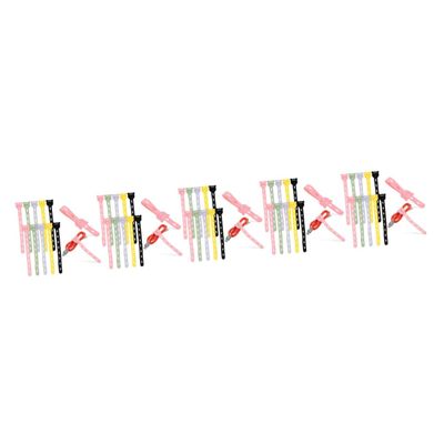 NPQPNAFC 50 Pcs Silicone Cable Ties Wire Organizer Wire Hangers Cable Organizer Cable Fixing Ties Cord Organizer Cable Ties Zip Ties Cable Straps Power Cable Telephone Line Ties