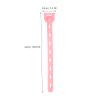 NPQPNAFC 50 Pcs Silicone Cable Ties Wire Organizer Wire Hangers Cable Organizer Cable Fixing Ties Cord Organizer Cable Ties Zip Ties Cable Straps Power Cable Telephone Line Ties view 4