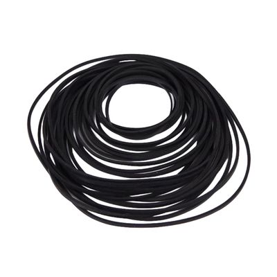 Sam&Johnny Rubber Belt DVD/CD Cassette Recorder Repair Maintenance, 4mm Width Flat Mixed Package 40-135mm Length Pulley Pully Belt Rubber Drive Belts(50/Pack)