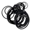 Sam&Johnny Rubber Belt DVD/CD Cassette Recorder Repair Maintenance, 4mm Width Flat Mixed Package 40-135mm Length Pulley Pully Belt Rubber Drive Belts(50/Pack) view 4