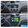 Stereo Radio for Ford Focus 1998-2006 LHD, Biorunn 9 Inch GPS Wireless Wired Car-Play Android Auto IPS Touch Screen Navi WiFi FM RDS Head Unit 2GB RAM 32GB ROM view 2