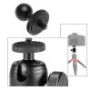SG Store 17mm Ball Head Converter 1/4 Screw Head/Thread for Car Monitor Pad GPS Cellphone Ball Mount Base Camera Bracket 360 Panoramic Photography Ballhead view 2