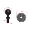 SG Store 17mm Ball Head Converter 1/4 Screw Head/Thread for Car Monitor Pad GPS Cellphone Ball Mount Base Camera Bracket 360 Panoramic Photography Ballhead view 4