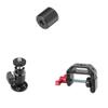 CAMVATE 1/4"-20 Female Screw + C-Clamp + Photo Studio Video Wall Ceiling Mount view 1