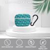 Nisza Note Treble Clef Music Texture Compatible with AirPods Pro Case Cover,Shock-Proof PC Full Protective Cover Compatible for Airpods Pro,Supports Wireless Charging Front LED Visible, white-style-2 view 3