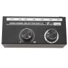 Audio Switcher, QH 06 6 Input 1 Output Audio Switcher 6 in 1 Out Audio Signal Selector Switcher Source Selection Switcher Phone Computer Sharing