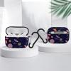 Lovely-Hand-Drawn Galaxys Compatible with AirPods Pro Case Cover,Shock-Proof PC Full Protective Cover Compatible for Airpods Pro,Supports Wireless Charging Front LED Visible view 4