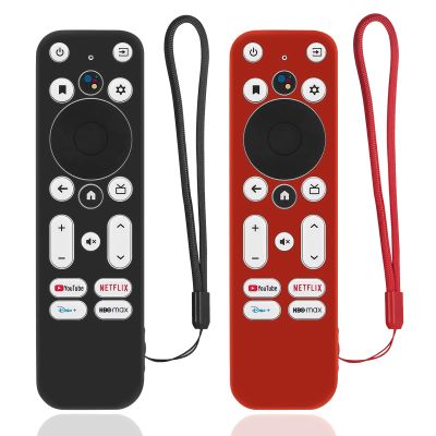 2PACK Cover for Onn Android TV Remote, Shockproof Anti-Dirty Silicone Case Compatible with Onn TV 4K UHD Stick TV Box 100024646 100026240 Remote an-ti Lost Anti-Slip Skin-Friendly