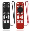 2PACK Cover for Onn Android TV Remote, Shockproof Anti-Dirty Silicone Case Compatible with Onn TV 4K UHD Stick TV Box 100024646 100026240 Remote an-ti Lost Anti-Slip Skin-Friendly view 1