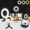 PULUZ Video Conference Lighting Kit, Ring Light for Monitor Clip On Lights, Remote Working, Distance Learning,Zoom Call, Self Broadcasting and Live Streaming, Computer Laptop Video Conferencing view 1