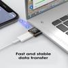 USB to USB C Adapter 4 Pack, USB C Female to USB A Male Adapter, Type C to USB A Charger Cable Converter Compatible with iPhone 15 14 13 12 Pro Apple Watch Airpods, Samsung Galaxy S23 S22 S21 view 4