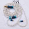 Zeatop Hendar HiFi 8N Oil Immersed Copper Silver Alloy 25 Cores + 96 Cores Single Crystal Silver Plated Upgrade Earphone Cable Pure Copper 4.4mm 3.5mm MMCX 0.78mm Aduio Plug (4.4mm-MMCX) view 2