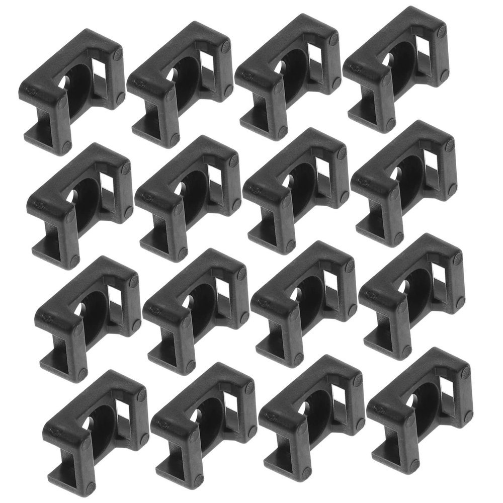 NPQPNAFC 500pcs Wire Holder Cable Tie Base Cable Zip Ties Holders Cable Holders Cable Wire Clips Cable Ties Holder Wire Mounting Clips Saddle Wire Cable Mounts Screw Tie Fixing Seat Bracket Ties