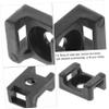 NPQPNAFC 500pcs Wire Holder Cable Tie Base Cable Zip Ties Holders Cable Holders Cable Wire Clips Cable Ties Holder Wire Mounting Clips Saddle Wire Cable Mounts Screw Tie Fixing Seat Bracket Ties view 4