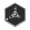 Bogen 3063 9  8  5 Hexagonal Quick Release Plates 3049 1 4 Screw for 030 14 Rc0 3063 Photo Studio Acces view 1