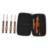 jojofuny 1set Mobile Tool Multi-functional Screwdriver Kit Magnetic Bits for Easy Disassembly and Installation Portable Storage Case Included view 1