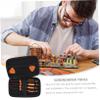 jojofuny 1set Mobile Tool Multi-functional Screwdriver Kit Magnetic Bits for Easy Disassembly and Installation Portable Storage Case Included view 2