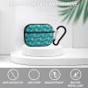 Nisza Note Treble Clef Music Texture Compatible with AirPods Pro Case Cover,Shock-Proof PC Full Protective Cover Compatible for Airpods Pro,Supports Wireless Charging Front LED Visible, black-style-2 view 2