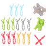 NPQPNAFC 30 Pcs Silicone Tie Cell Holders Cable Tie Silicone Cable Storage Tool Magnetic Holder Cable Tie Holder Cell Stand Wire Holder Cable Manager Charging Cable Ties view 3