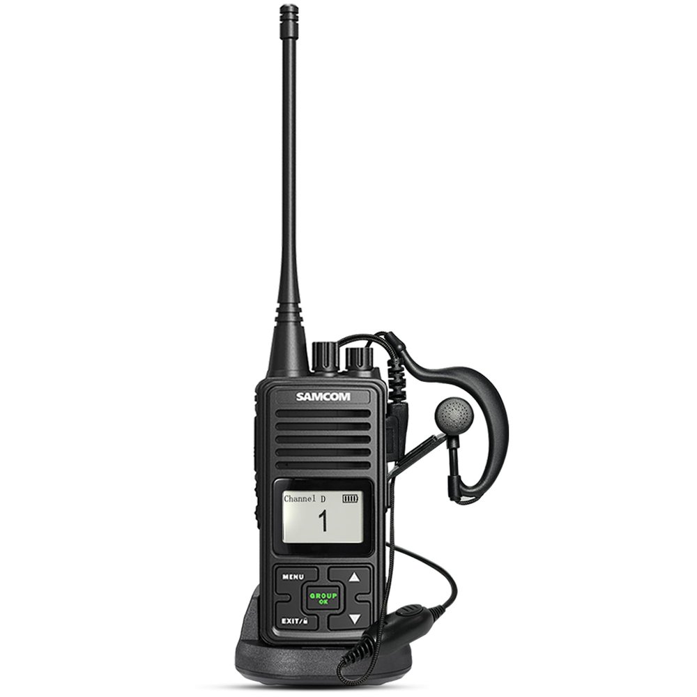 SAMCOM UHF Programmable Handheld FPCN10A Two-Way Radios
