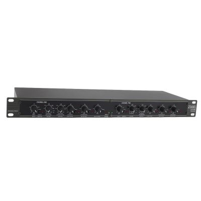 234XL Crossover Professional Stereo 2/3 Way Mono 4 Way Crossover with Premium Material, Easy to Use for Outdoor Stage Performance US Plug 110V