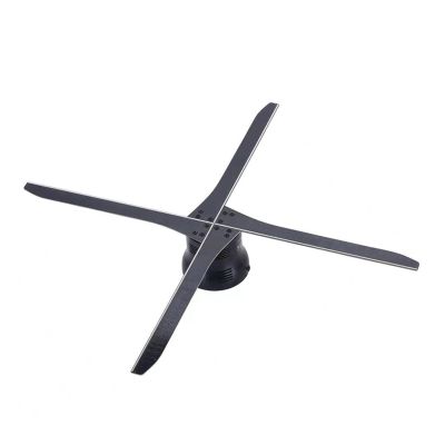3D Hologram Fan Projector Hologram 3D Hologram Fan Advertising Machine 56cm with WiFi Mobile Phone Control Support Splicing Party Decorations Revolving Imagination