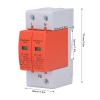 AC Protector, 2P Flame Retardant Protective Device Good Electrical Conductivity for Home view 2