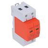 AC Protector, 2P Flame Retardant Protective Device Good Electrical Conductivity for Home view 3