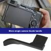 SG Store Camera Thumb Handle 1/4 in Screw Thumb Up Grip Metal Cold Shoe Up Rest Handle Aluminum Alloy Compatible with Sony A7C Camera Upgrade Accessories, Black view 2