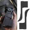 SG Store Camera Thumb Handle 1/4 in Screw Thumb Up Grip Metal Cold Shoe Up Rest Handle Aluminum Alloy Compatible with Sony A7C Camera Upgrade Accessories, Black view 3