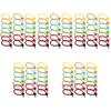 NPQPNAFC 100 pcs Silicone tie Silicone Cable wrap Silicone Cable Ties Silicone Wire Ties Cord Wraps Cable Management Straps red Zip Ties snap Lock Cable Ties Travel Noose Charge Silica Gel Ties view 1
