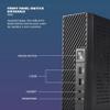 Kqcibz ITX Computer Case M06 Mini Desktop Case HTPC Case Industrial Control Case, black, 500006813 view 2