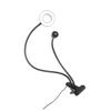OSKOE 1pc Clip Fill Light Live Stream Phone LED Circle Lights Desk Camera Mount Desktop Ring Light Tablet Holder Dimmable Desk Lamp Supplemental Lamp Selfie Fill Lamp Beauty Light Video view 1