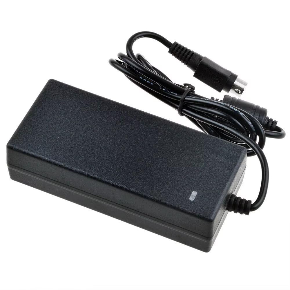 12V 5A 60W AC DC Adapter Power Charger Compatible with Zebra Quad UCL172-4 QL RW Printer AT16305-4