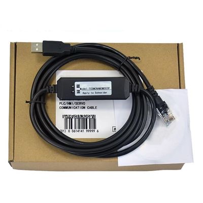 TCSMCNAM3M002P Compatible Inverter Servo Debugging Communication Download Cable Dual Chip Design Industrial Grade 3 Meters