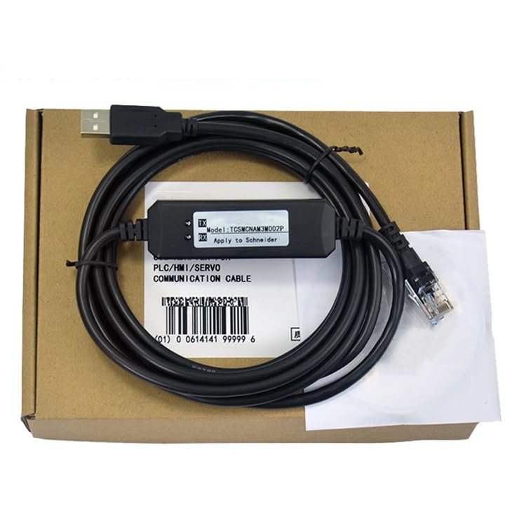 TCSMCNAM3M002P Compatible Inverter Servo Debugging Communication Download Cable Dual Chip Design Industrial Grade 3 Meters