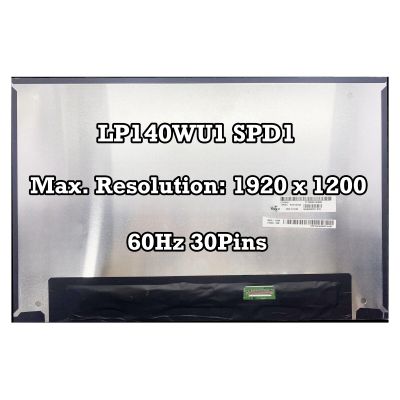 AIVILAND LP140WU1 SPD1 14.0"" Laptop LCD Screen Replacement Panel Matrix 1920x1200 New 30Pins 60Hz
