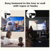 XINLEMY 120 inch Projector Screen 16:9 Foldable Washable Portable Projection Movies Screens Support Double Sided Projection for Home Theater Backyard Outdoor Indoor view 2