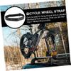 Veemoon 1pc Bike Wheel Hook and Strap Fastening Cable Tie for Fit for Securing Wheels Skis and More view 3