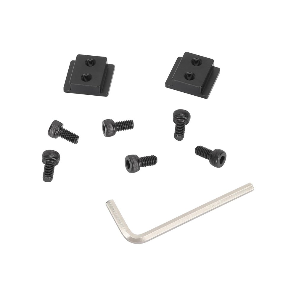 CAMVATE Replacement Cold Shoe Mount Adapter for Camera Cage (2-Pack) - 3535
