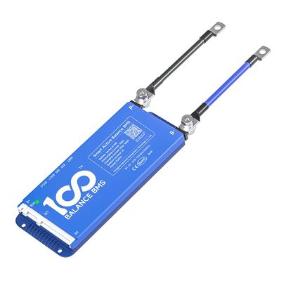 100BALANCE BMS 150A Active Balance 1A 8S-17S Build in Bluetooth Cell Balancing Smart PCB Battery Protection Board for Li-ion/Lifpo4/LTO Lithium Battery Pack