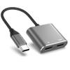 KIHENG USB C to AR Glasses and Charging Adapter, Charge and Play, Compatible 100W PD Fast Charging for DJI RC 2, Switch OLED, Steam Deck Connected Viture/Rokid/Xreal AR Glasses 1080P 120Hz/4K 60Hz view 1