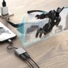 KIHENG USB C to AR Glasses and Charging Adapter, Charge and Play, Compatible 100W PD Fast Charging for DJI RC 2, Switch OLED, Steam Deck Connected Viture/Rokid/Xreal AR Glasses 1080P 120Hz/4K 60Hz view 4