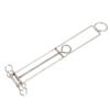 FOMIYES Lens Dyeing Tool Tools Dyeing Machine Clamp Stainless Lens Dyeing Shelf Tinting Stainless Lens Dyeing Holder Lens Coloring Bracket Accessories Stainless Steel Glasses, 14.5X7X2.5CM, Silver view 1
