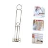 FOMIYES Lens Dyeing Tool Tools Dyeing Machine Clamp Stainless Lens Dyeing Shelf Tinting Stainless Lens Dyeing Holder Lens Coloring Bracket Accessories Stainless Steel Glasses, 14.5X7X2.5CM, Silver view 4